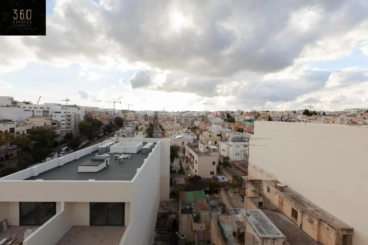 Penthouse With Bbq Kitchen Island & Massive Living Room By 360 Estates San Ġiljan